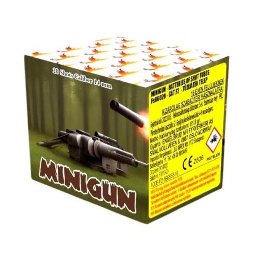 Minigun 20 lövéses tűzijáték